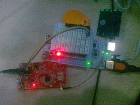 Use of LinkSprite Cottonwood: UHF RFID Reader module on 